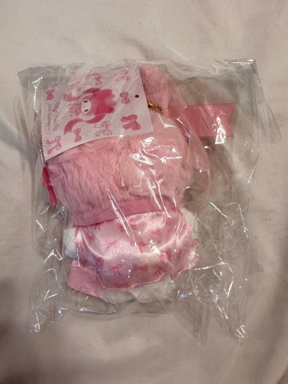 RARE My Melody Birthday 50th Anniversary Mascot Plush - Picture 4 of 7